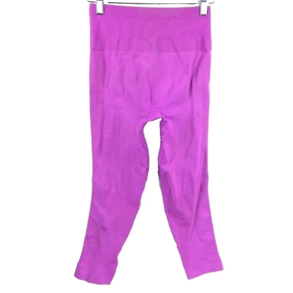 Lululemon Zone In Crop Leggings Ultraviolet - Picture 2 of 6